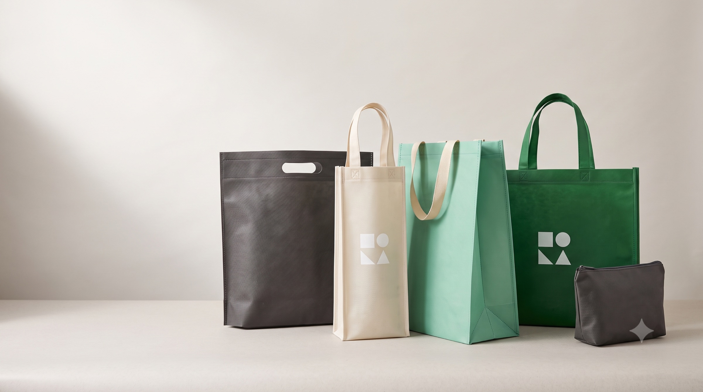 Bolsas ecológicas non-woven de fábrica